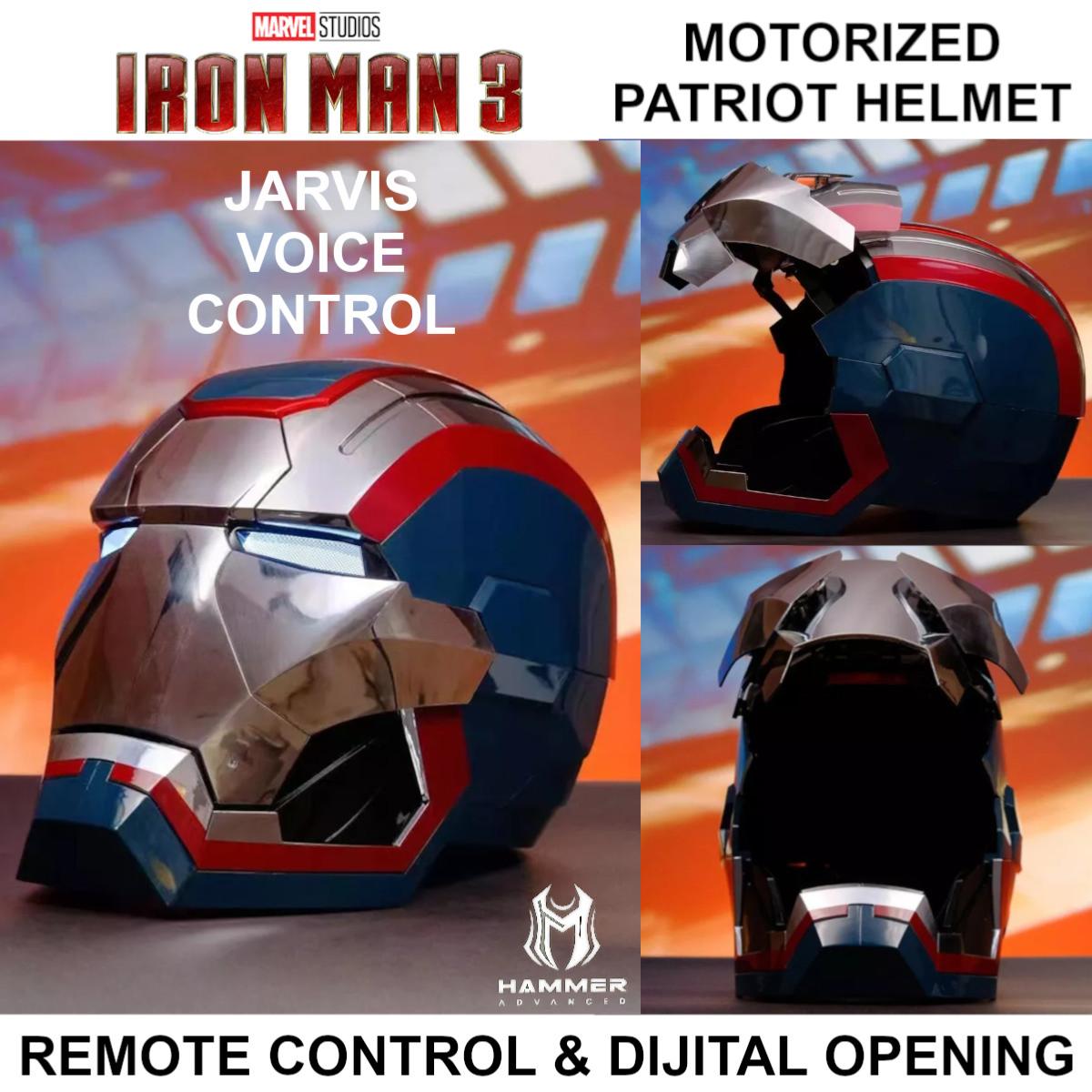 MXXYM Iron Man Casque 1: 1, MK5 Portable, ouverture et fermeture