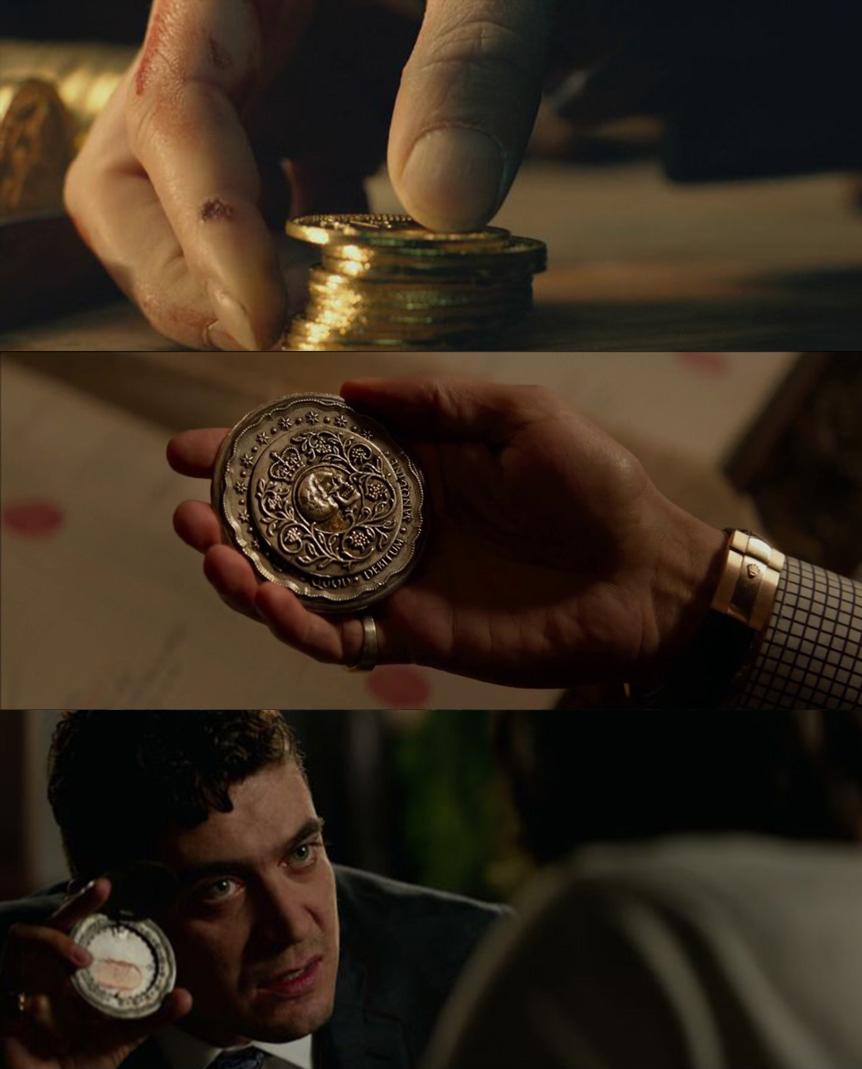 JOHN WICK 2 BLOOD OATH MARKER (MARQUEUR DE SERMENT DE SANG) & PIECES