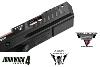 JOHN WICK 4 - PISTOLET PIT VIPER LICENCE OFFICIELLE TARAN TACTICAL INNOVATIONS TOUT METAL (VERSION CULASSE & PIECES USINES CNC ALUMINIUM - LICENSED TTI / ARMY ARMAMENT)