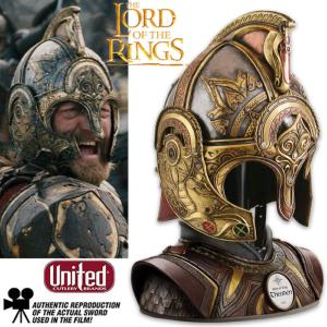 LOTR (LE SEIGNEUR DES ANNEAUX) - KING THEODEN CASQUE DU ROI OFFICIEL LIMITED EDITION (ECHELLE 1/1 - UNITED CUTLERY)