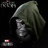 LES 4 FANTASTIQUES (2025) - MASQUE INTÉGRAL DU DOCTEUR FATALIS OFFICIEL (CASQUE DOCTOR DOOM - HASBRO - MARVEL LEGENDS)
