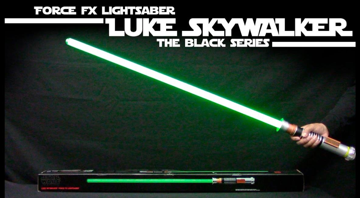 Sabre Laser Star Wars Luke Skywalker STAR WARS - SABRE LASER ROTJ LUKE SKYWALKER FX (HASBRO - THE BLACK SERIES)