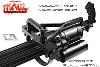 STAR WARS (SERIE) : MAUL SHADOW LORD - MITRAILLEUSE ICARUS AUTOMATIQUE VULCAN M134-A2 OFFICIELLE TOUT METAL "HEAVY ROTARY BLASTER CANNON" (LONG MACHINE GUN - AIRSOFT - CLASSIC ARMY)