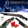 TERMINATOR 2 - SHOTGUN ROSE BOX WINCHESTER M1887 TOUT METAL & BOIS VERITABLE (GOLDEN EAGLE)
