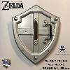 THE LEGEND OF ZELDA - REPLIQUE BOUCLIER DE LINK TOUT METAL "PREMIUM EDITION" (REPRODUCTION ART REPLICAS / WINDLASS STEELCRAFTS)