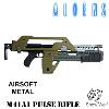  ALIENS - RIPLEY CUSTOM PULSE RIFLE M41A1 TOUT AUTOMATIQUE AVEC COMPTEUR A LED (ORIGINAL OLIVE GREEN VERSION - AIRSOFT SNOW WOLF)
