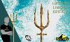 AQUAMAN - TRIDENT OFFICIEL NUMEROTE LIMITED EDITION PROP REPLICA TAILLE REELLE ECHELLE 1:1 (WARNER BROS - DC MOTION PICTURE - FACTORY ENTERTAINMENT - SIDESHOW)