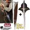 LOTR (LE SEIGNEUR DES ANNEAUX) - EPEE & FOURREAU FRODON OFFICIELS (SWORD & SCABBARD - UNITED CUTLERY BRANDS)