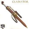 GLADIATOR - REPLIQUE GLAIVE GENERAL MAXIMUS AVEC FOURREAU, CEINTURE & SUPPORT BOIS OFFERT ! (REPRODUCTION ART REPLICAS)