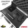 JAMES BOND : SPECTRE - PISTOLET WALTHER PPK/S TOUT METAL AVEC SILENCIEUX + BAGUE ARGENT MASSIF PLAQUÉ OR 18K "BLOFELD N° 1 ORGANIZATION" OFFICIELS + MALLETTE + ECRIN (FACTORY ENTERTAINMENT - UMAREX)