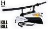 KILL BILL - THE BRIDE (LA MARIEE) KATANA : PACK OFFICIEL HATTORI HANZO SABRE FORGE MAIN (PRACTICAL - LICENCE HATTORI HANZO)