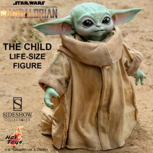 STAR WARS (SERIE) : THE MANDALORIAN - STATUE TAILLE REELLE ECHELLE 1:1 THE CHILD (GROGU) 36 CM LIMITED EDITION (LIFE SIZE FIGURE / HOT TOYS COLLECTIBLES LIFE SIZE)
