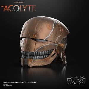  STAR WARS (SERIE) : THE ACOLYTE - CASQUE THE STRANGER (L'INCONNU) OFFICIEL AVEC FONCTION ELECTRONIQUE (HASBRO - THE BLACK SERIES - EMBALLAGE LEGEREMENT ABIMÉ)