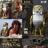 CLASH OF THE TITANS (LE CHOC DES TITANS) - BUBO™ 34 CM STATUE AUTHENTIC MOVIE PROP REPLICA TAILLE 1/1 OFFICIELLE (LIFE SIZE - STAR ACE - RAY HARRYHAUSENS - BUBO GOLD PATINA DELUXE VERSION)